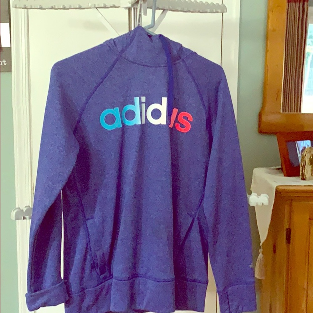 Adidas hoodie size L